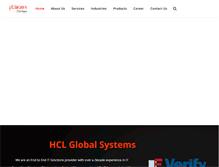 Tablet Screenshot of hclglobal.com